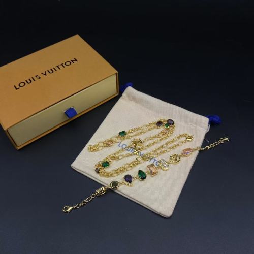 Gemstone necklace bracelet