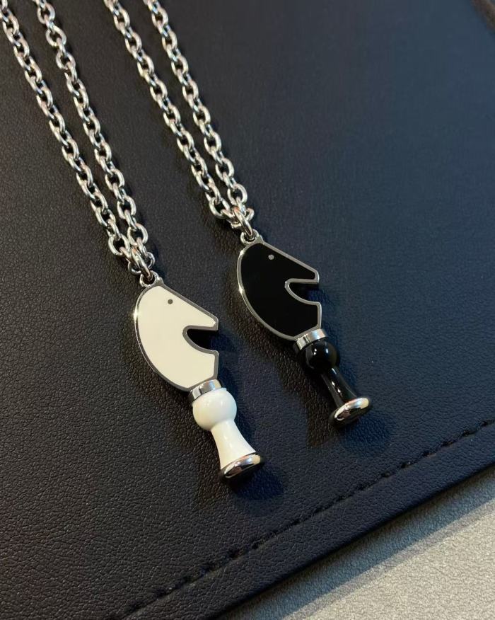 Horsehead Chess Necklace