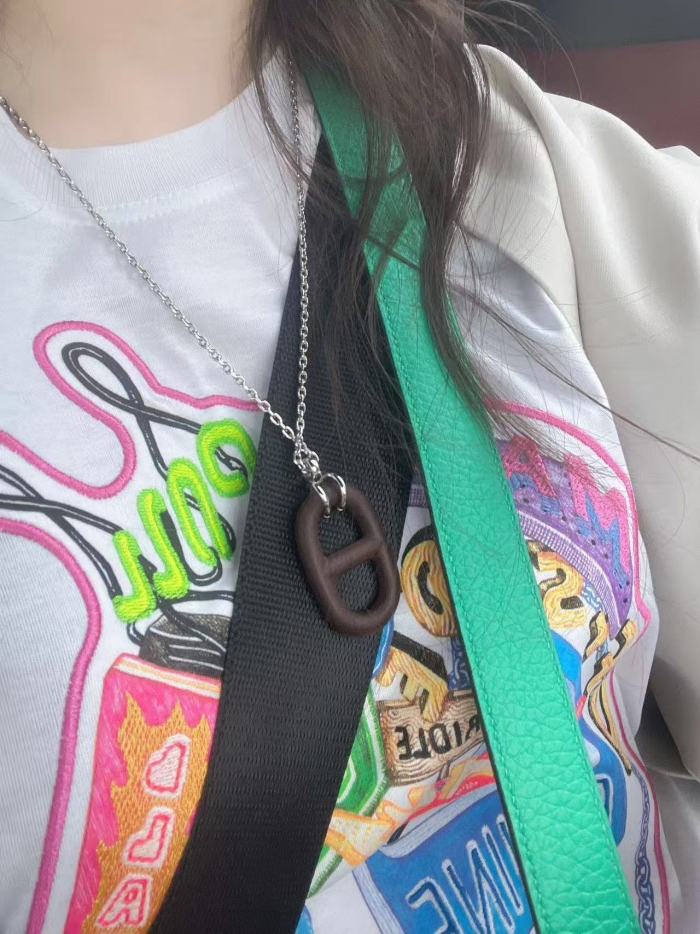 Pig Nose Pendant Necklace