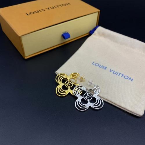 Logo Flower Stud Earrings