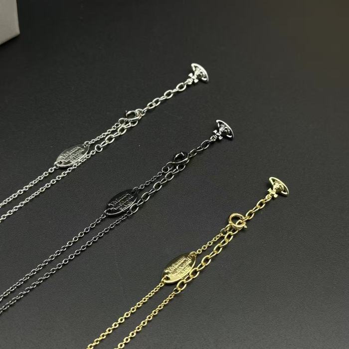 Fish bone bracelet necklace