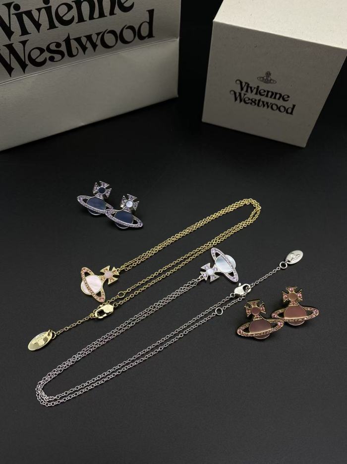 Beimu Saturn necklace/earrings