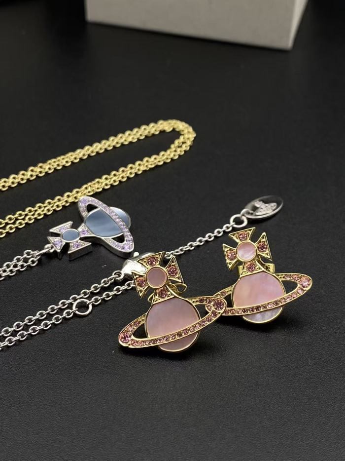 Beimu Saturn necklace/earrings