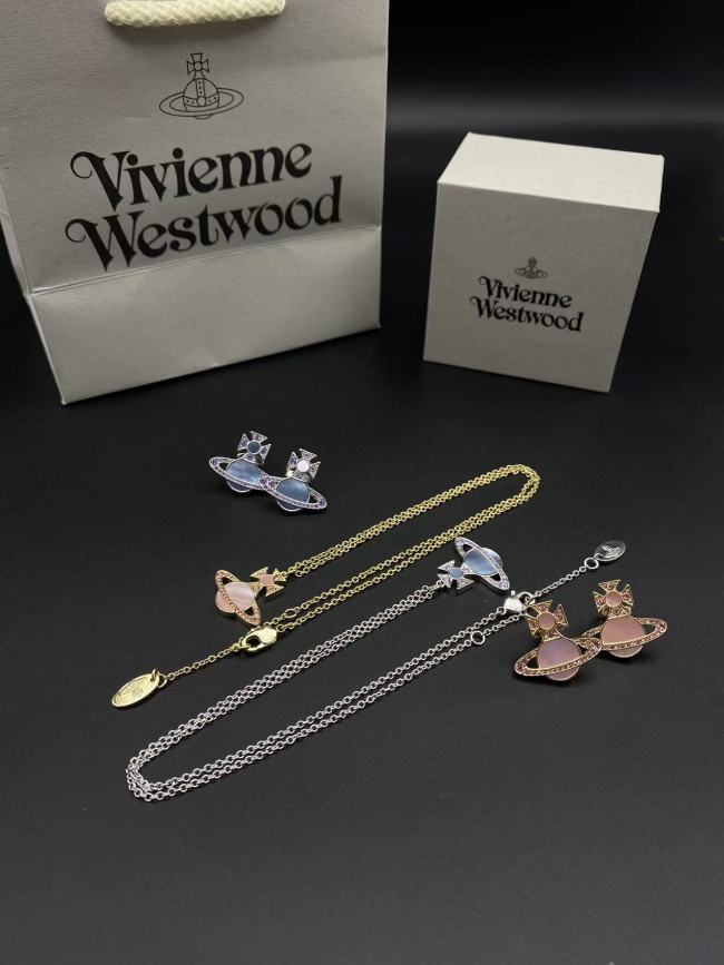Beimu Saturn necklace/earrings