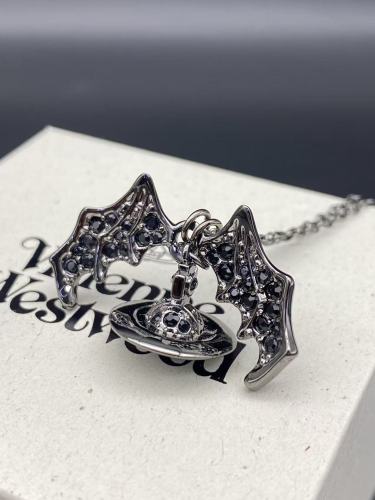 Black Bat Necklace