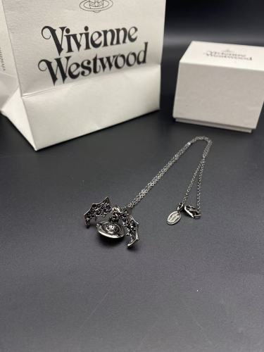 Black Bat Necklace