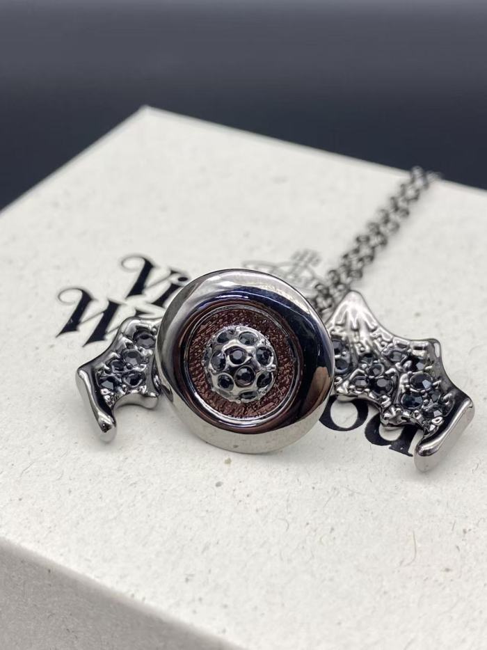 Black Bat Necklace