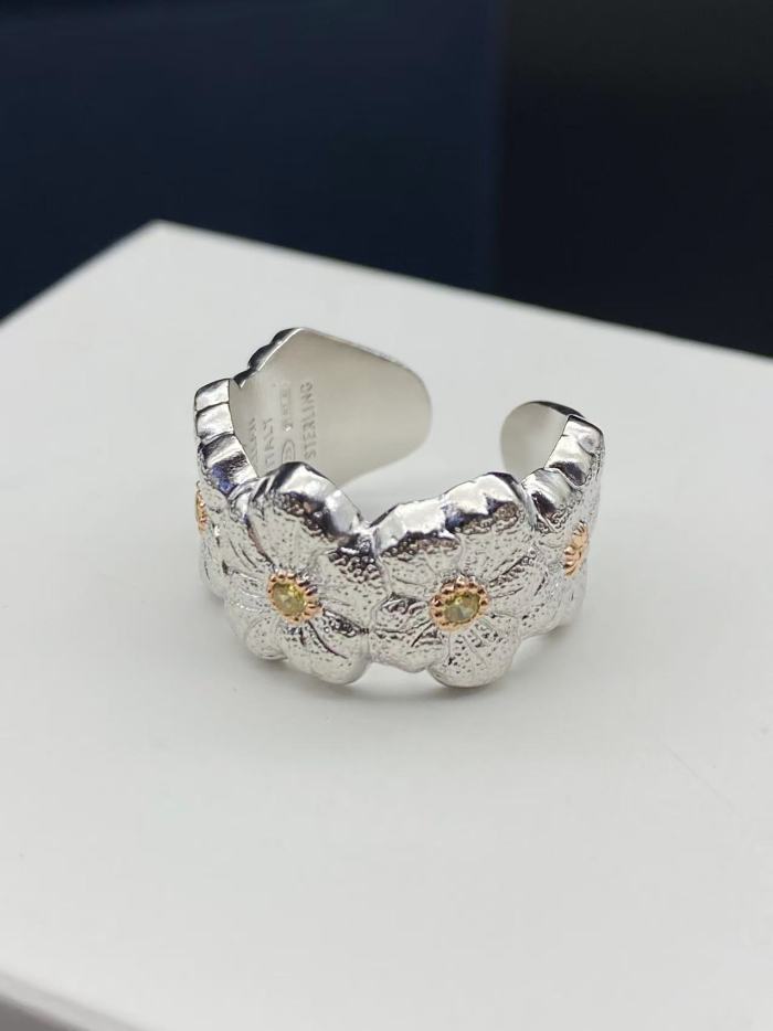 Gardenia Open Ring