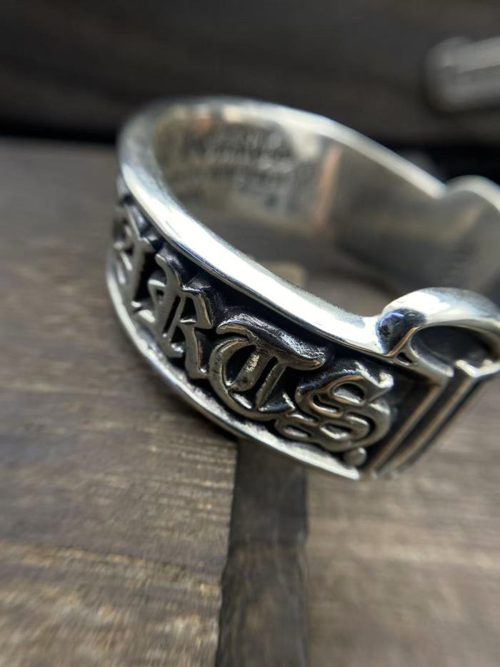 Black Scroll Bracelet