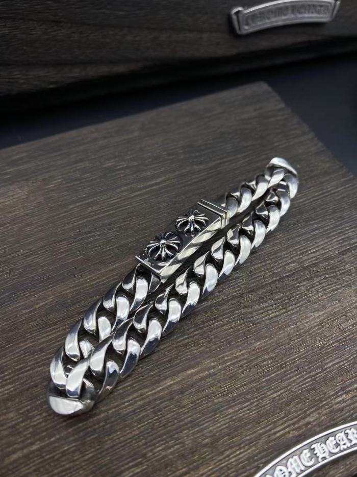 Double cross insert bracelet