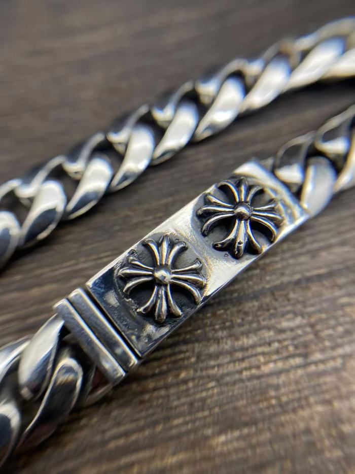 Double cross insert bracelet