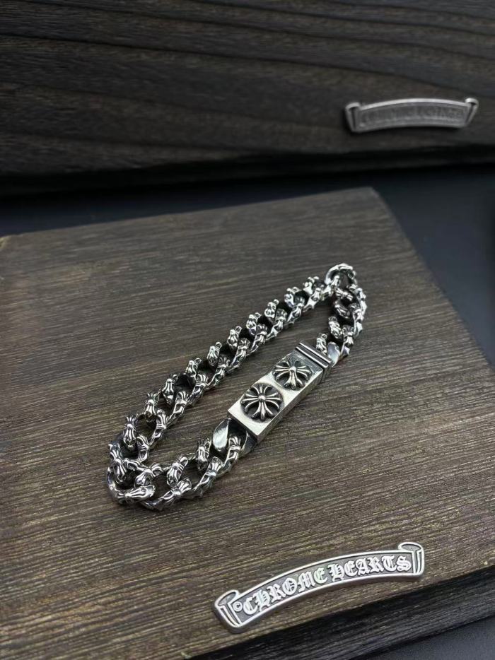 Double cross insert bracelet