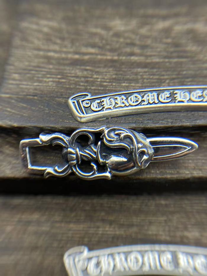 Peach Heart Sword Pendant