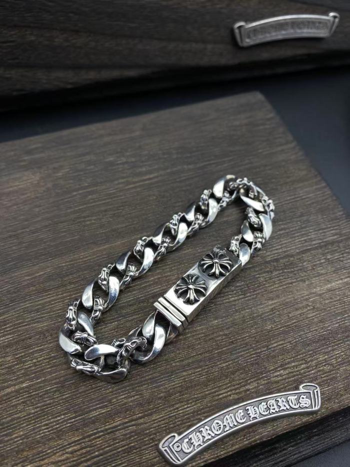 Double cross insert bracelet