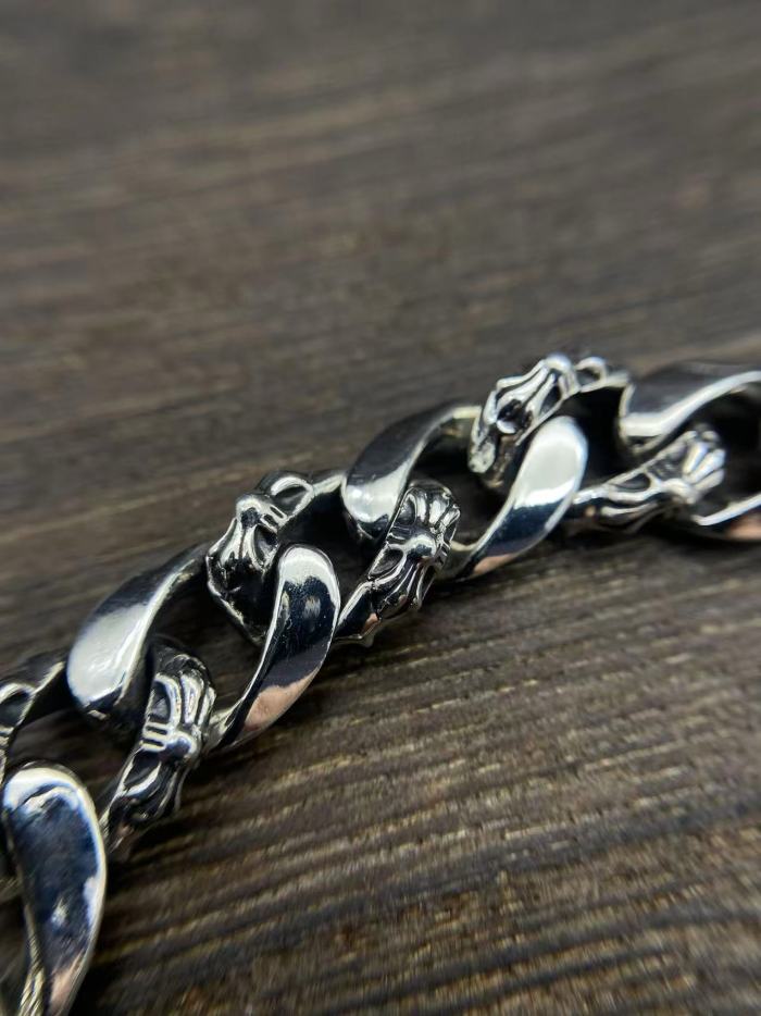 Double cross insert bracelet