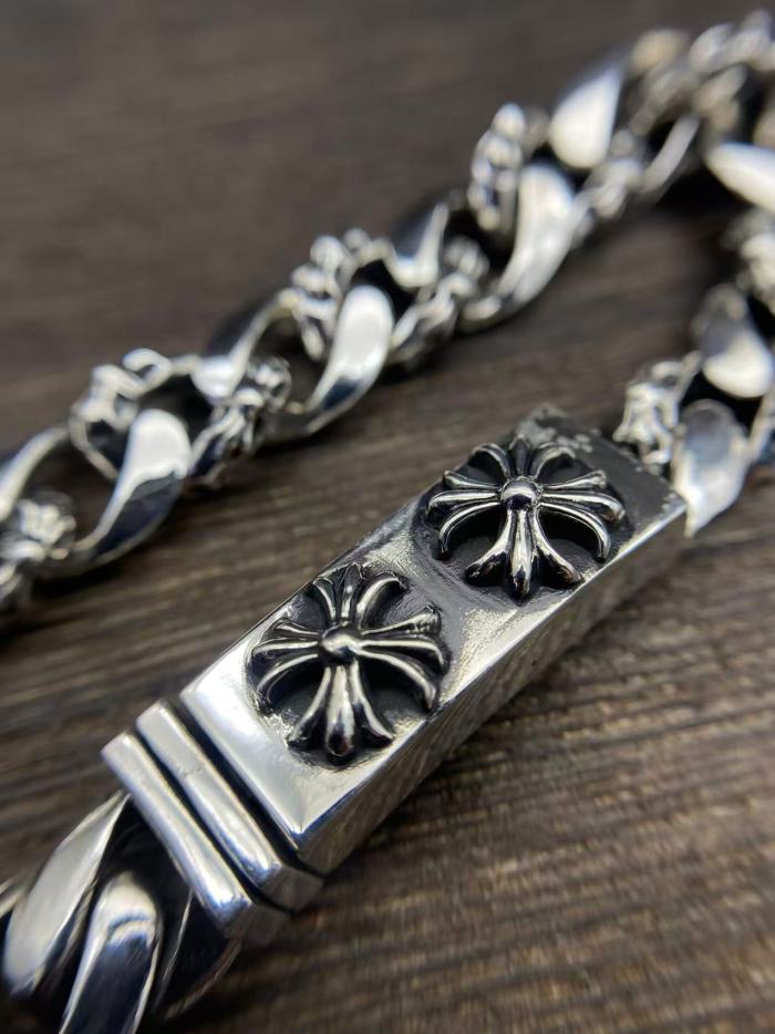 Double cross insert bracelet