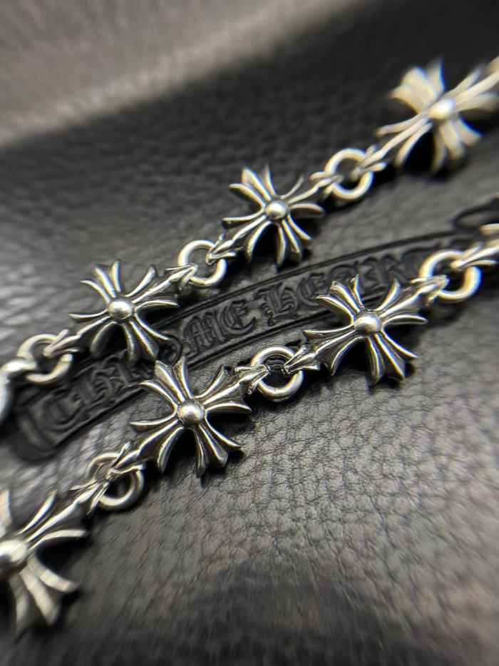 Nine section cross flower bracelet