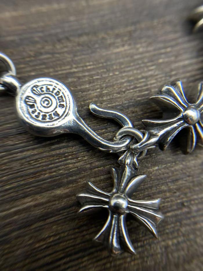 Nine section cross flower bracelet